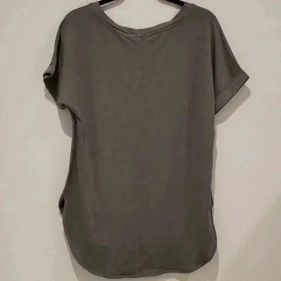 Matty m french terry roll cuff tee - Picture 2 of 5